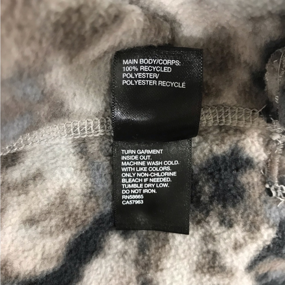 Zella Gray Camo Fleece Jacket - Picture 7 of 10